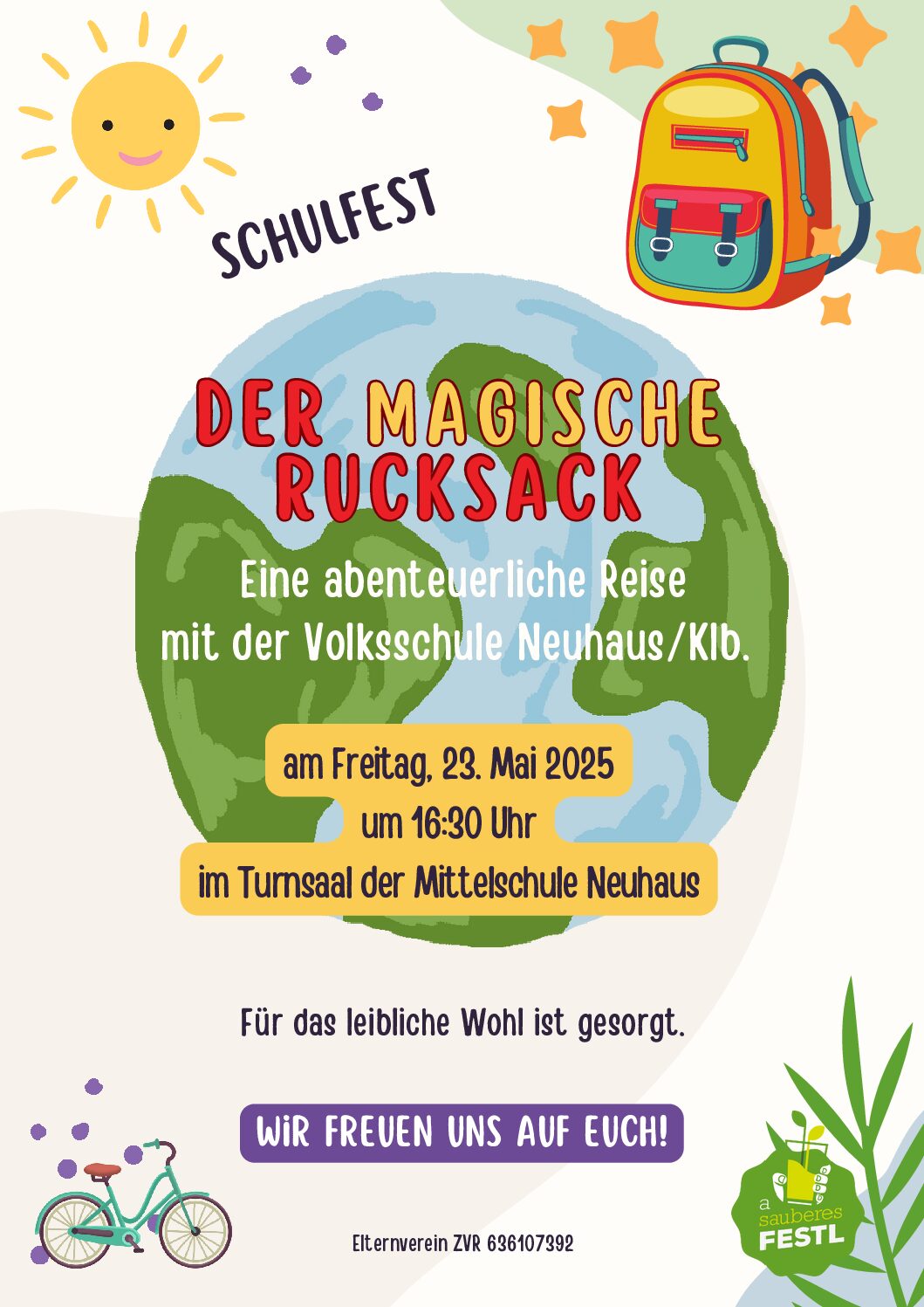 Schulfest – Der magische Rucksack