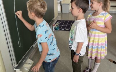 Schwungübungen der ersten Schulstufe
