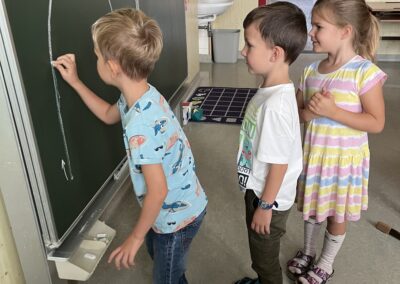 Schwungübungen der ersten Schulstufe