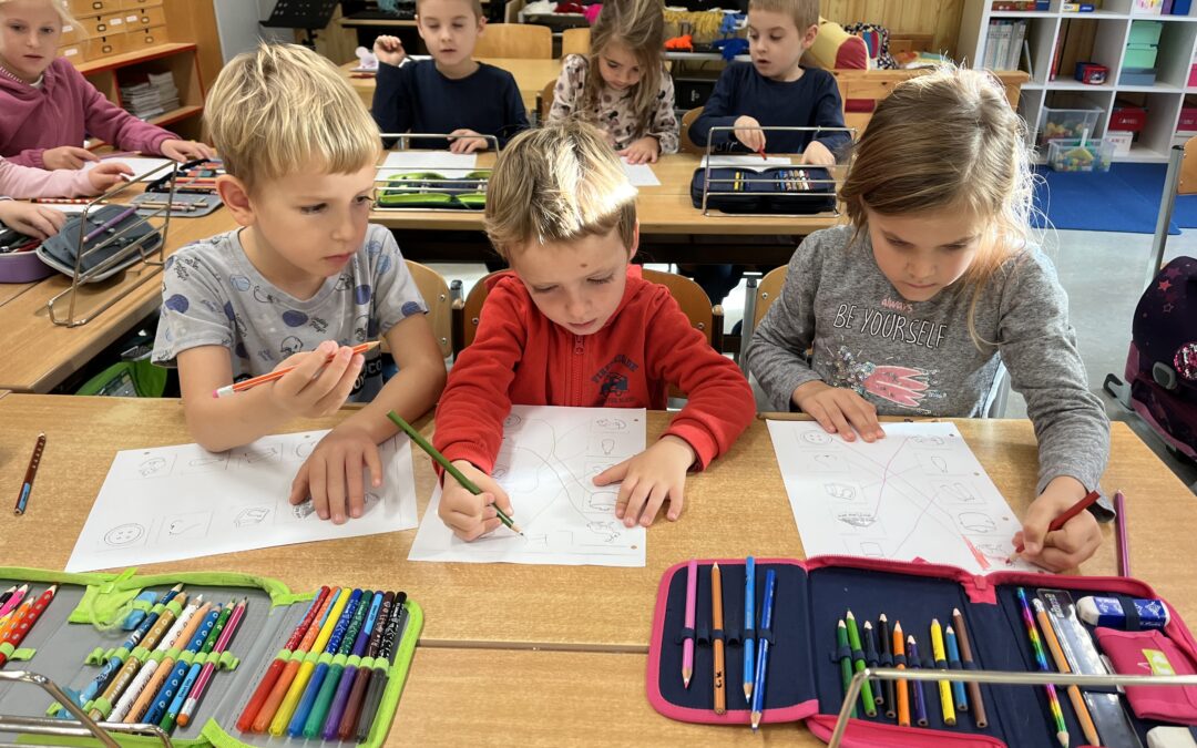 Besuch der zukünftigen Schulanfänger:innen