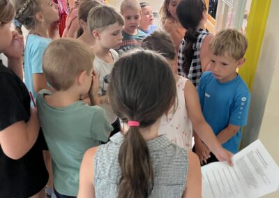 Leserallye durchs Schulhaus