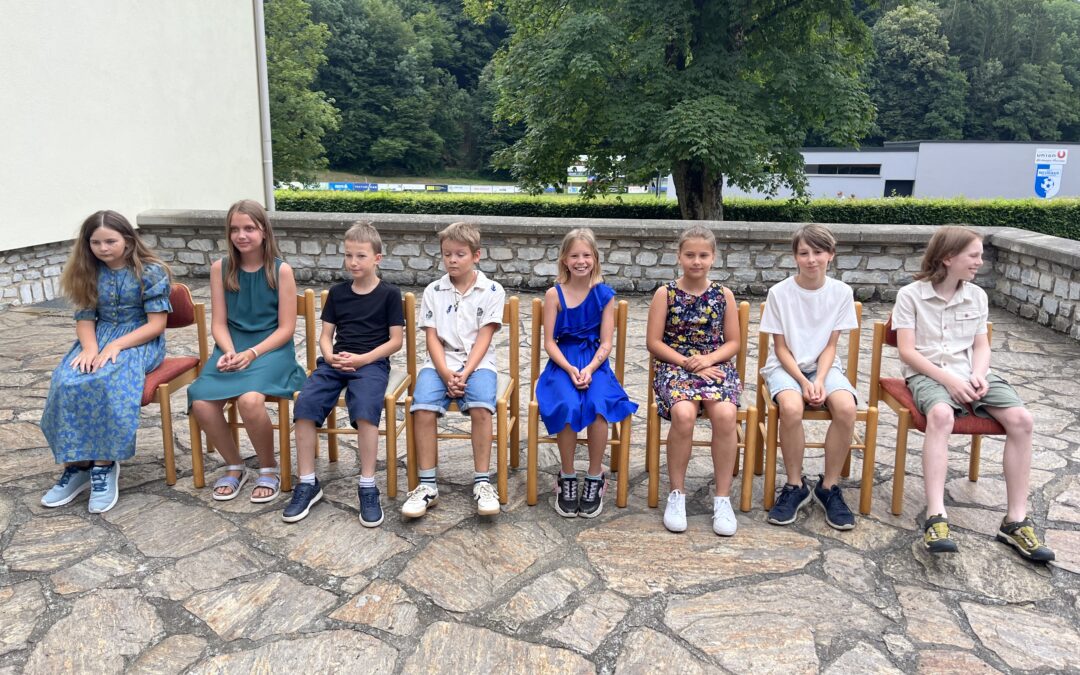 Schulschluss und Verabschiedung der 4. Schulstufe