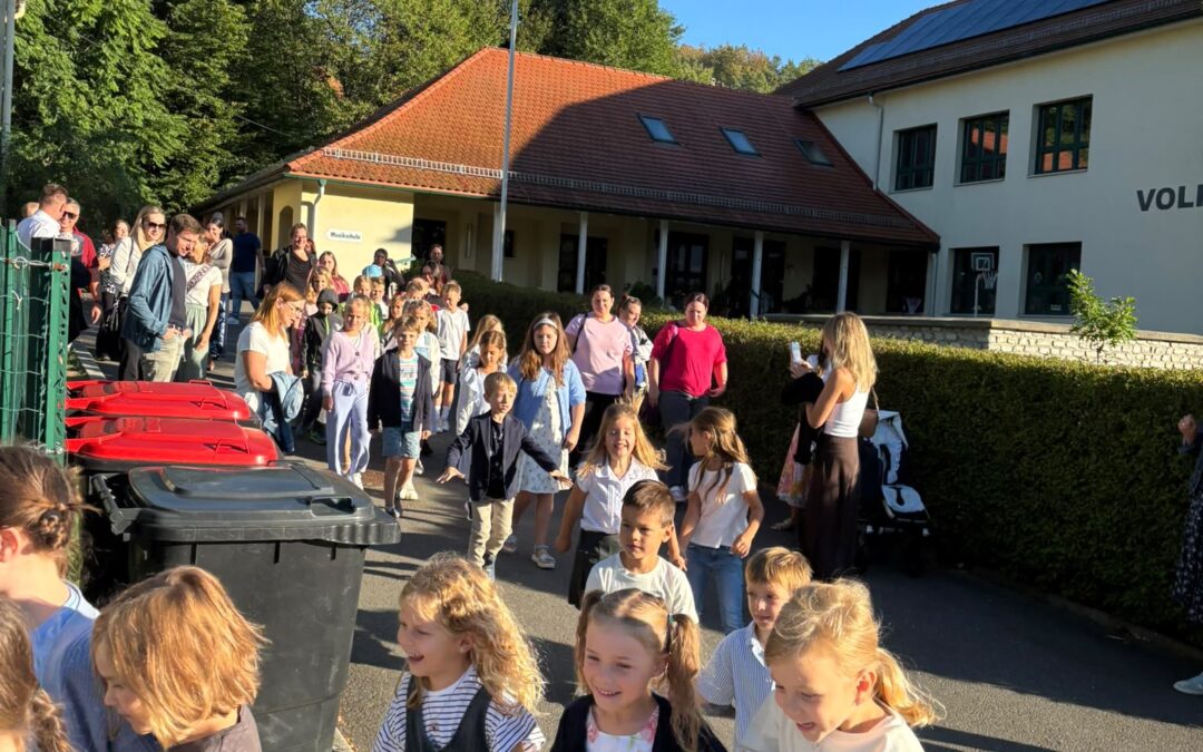 Das war der 1. Schultag